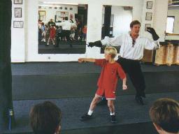 Scott McQueen and instructor