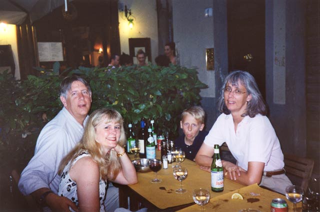 Dinner at Buca San Giovanni, Florence, Italy