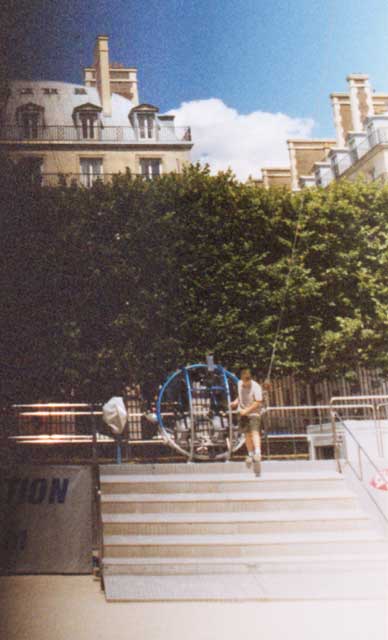 Sean McQueen on the Bunjee ride