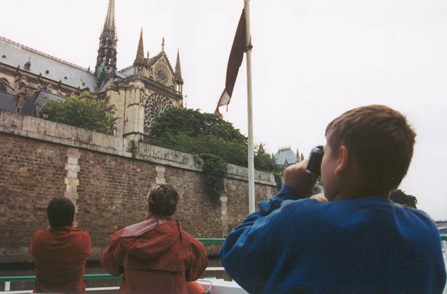 Notre Dame from the Seine