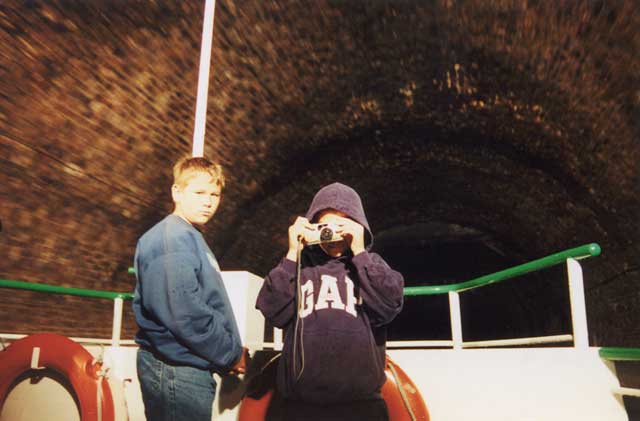 St. Martin canal tunnel -- Paris