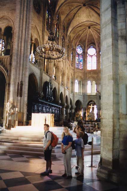 Notre Dame altar