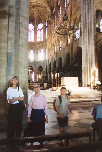 Notre Dame interior