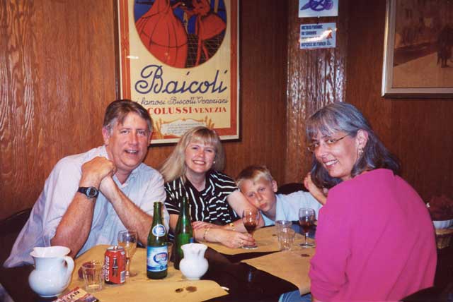 McQueens at Osteria a la Campana, Venice, Italy