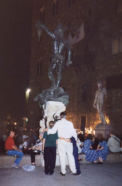 Cellini's Perseus Holding Up the Head of Medusa