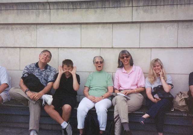 McQueen family at the Muse d'Orsay